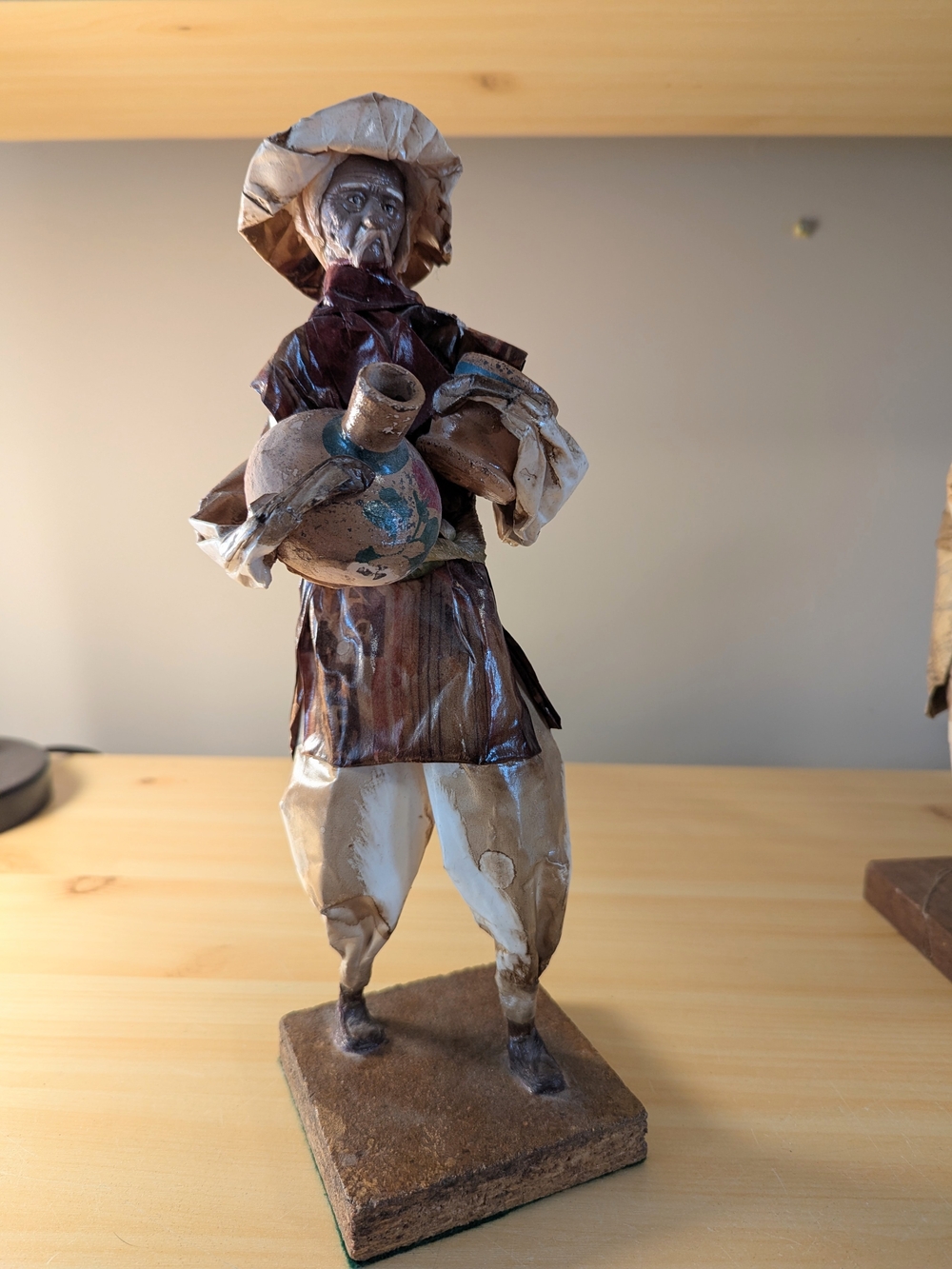 Mexican Paper Person - Man With Pots